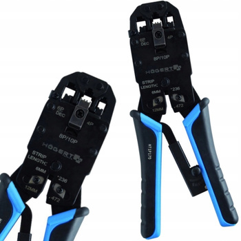 Szczypce Zaciskarka Do Zaciskania Końcówek Telefonicznych 4P 6P 8P 10P