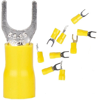 Konektor Całkowicie Izolowany Końcówka Kablowa 0,5 - 1 mm2 10 szt. Czerwony