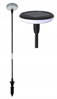 Lampa Ogrodowa LED Solarna Wbijana Czujnik Zmierzchu Neutralna 4000K IP65