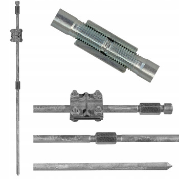 Uziom Składany Kompletny Wbijany 1500x1500 FI16 Ocynkowany