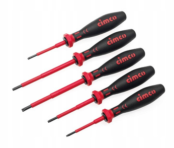 CIMCO Zestaw Wkrętaków Izolowanych 1000V Torx 5 Sztuk