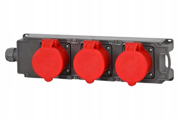 Rozgałęźnik siłowy TRIBOX 2x16A/5 32A/5