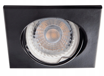 Kanlux Oczko Sufitowe LED Oprawka Halogenowa Ruchoma Alor GU10 10W Czarna