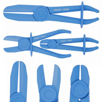 HOEGERT Zaciski Szczypce Do Przewodów Hamulcowych Elastycznych Węży 3 szt