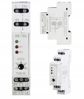 ZAMEL Przekaźnik Bistabilny 5 Trybów pracy 230V