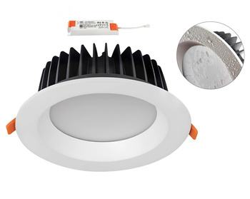Kanlux Oczko Lampa Sufitowa LED Oprawa Podtynkowa TIBERI PRO 30W IP44 Biała
