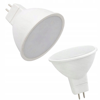 Żarówka LED Reflektorek Gwint MR16 8W odpowiednik 60W 3000K Biała Ciepła