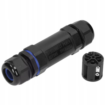 Złączka Kablowa Mufa Hermetyczna IP68 5x6mm2 M25