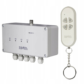 Radiowy wyłącznik czterokanałowy RWS-311C/Z ZAMEL