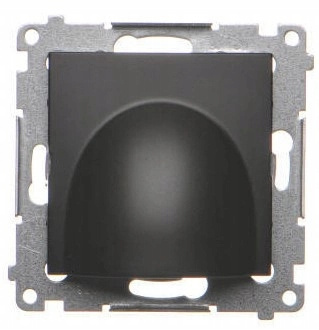 SIMON 54 Przyłącze Kabla Wyjście CZARNY MAT