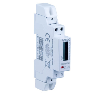 Licznik Podlicznik Miernik Energii Elektrycznej Prądu Jednofazowy 230V 45A