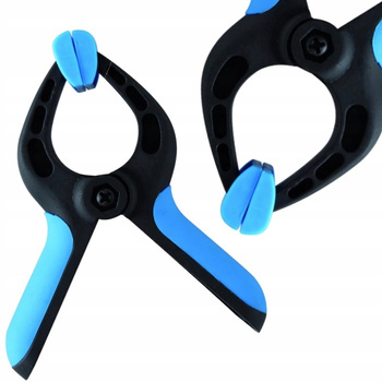 HOEGERT Ścisk Zacisk Klips Modelarski Sprężynowy Stolarski 60 x 165 mm