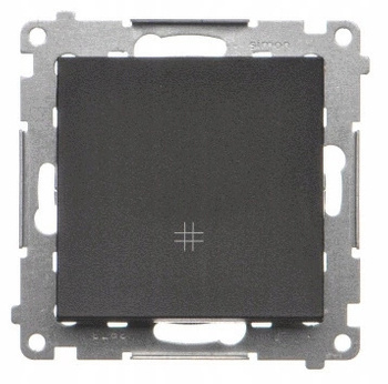 Simon 55 Łącznik Krzyżowy 10AX 250V Czarny MAT