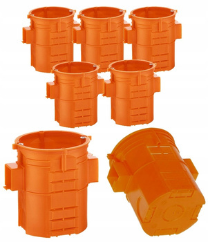 Puszka Elektryczna Łączeniowa PK60 Głęboka 5 sztuk