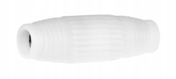 Złącze Telewizyjne Kabli Przewodów Antenowych TV SAT Beczka Zwykła Plastik