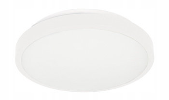 Lampa Sufitowa Plafon Hermetyczny SELENE Dwie Żarówki E27 2x60W IP54 Biały