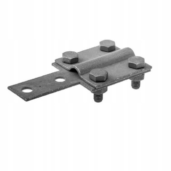 Złącze kontrolne uchwyt odgromowy ocynkowane