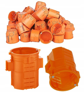 Puszka Elektryczna Łączeniowa 81 mm Głęboka 80 szt