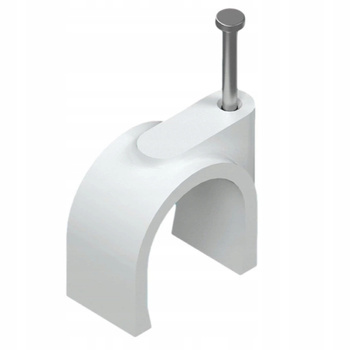 AKS Uchwyt Kablowy UKO 12 FLOP 11mm 25szt Okrągły