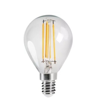 Kanlux Żarówka LED Ozdobna Filament E14 Mały Gwint 4,5W=40W 470lm Ciepła