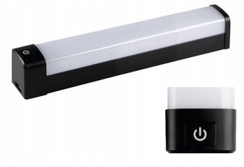 Lampa Ścienna LED z Włącznikiem 23W Biała Neutralna 1m Czarna