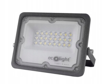 Naświetlacz LED Zewnętrzny Ogrodowy Reflektor 20W 6500K Zimne Wodoszczelny