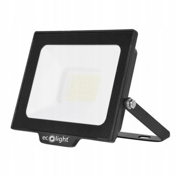 EcoLight Naświetlacz LED Zewnętrzny Wewnętrzny Halogen 30W 4000K do Garażu