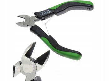 Haupa Szczypce Obcinak Boczny Dla Elektroników ESD