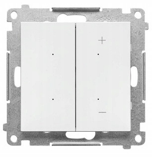 Simon 55 Ściemniacz Pasek LED DIMMER W 12-24V Sterowany WIFI Biały Mat