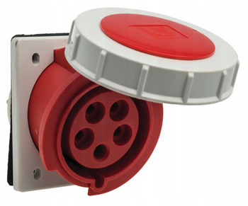 Gniazdo siłowe Tablicowe Skośne 32A 5P IP67 400V