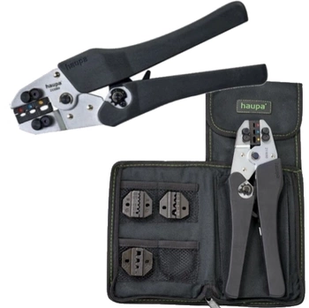 HAUPA Praska X-Crimp Plus Z Wymiennymi Matrycami