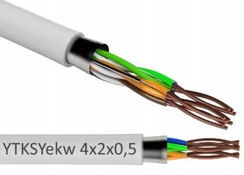 ZAMEL Kabel Telefoniczny YTKSY ekw ekran 4x2x0,5