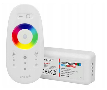 Sterownik Kontroler Radiowy do Taśm LED RGB z Dotykowym Pilotem 24A