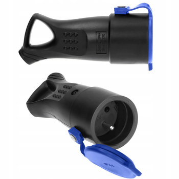 Gniazdo Gumowe 16A 230V IP44 Hermetyczne z Klapką