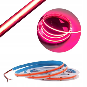 Taśma LED Jednolite Różowe Światło Neon Rolka 5m Podświetlenie Mebli 45W