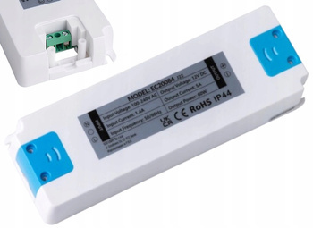 Zasilacz Meblowy LED Transformator IP44 12V 60W 5A Ecolight