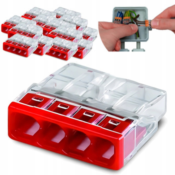 WAGO 2273-204 Szybkozłączka na Drut 4x2,5mm 25 szt