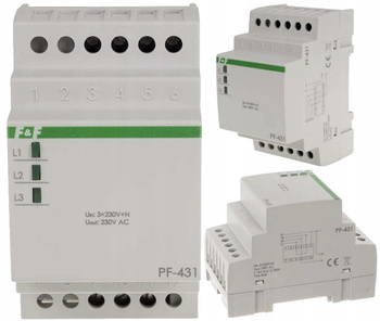 F&F Automatyczny Przełącznik Faz 3F PF-431 FIF