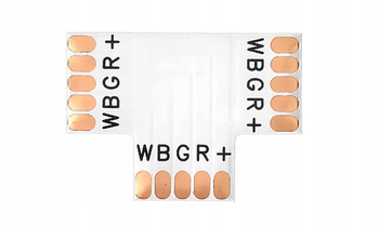 Trójnik T Złączka Łącznik do Taśm LED RGBW 12 mm