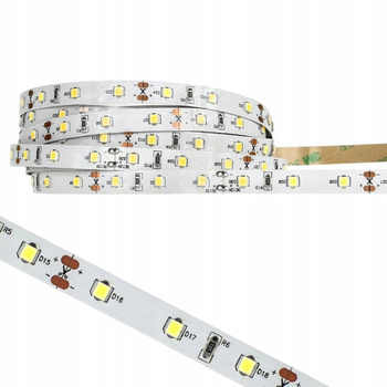 Taśma LED Pasek 5 metrów Oświetlenie Dekoracyjne 24W 4000K Neutralna