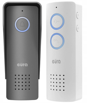 Domofon Bezprzewodowy Głośnomówiący Jedno wejście Furtka Zasięg do 100M