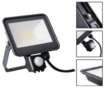 KANLUX Naświetlacz Halogen LED Czujnik Ruchu 20W Biała neutralna