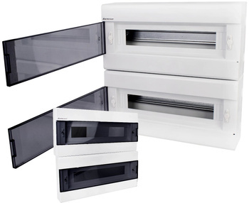 Rozdzielnica Natynkowa Skrzynka Biała IP40 2x18 SRn 36 ABS PC