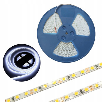 Taśma LED Pasek Ledowy 50m Barwa Zimna 6500K 12V IP20 720W