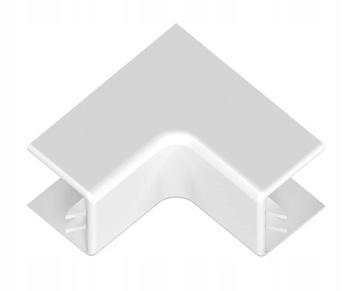 Narożnik Wewnętrzny Kanału Kablowego Korytka 11x20mm Biały