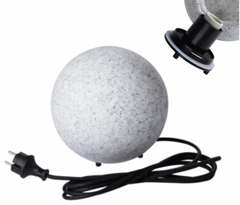 Hermetyczna Lampa Ogrodowa Dekoracyjna Kamień STONO Duży 78 cm E27 IP65