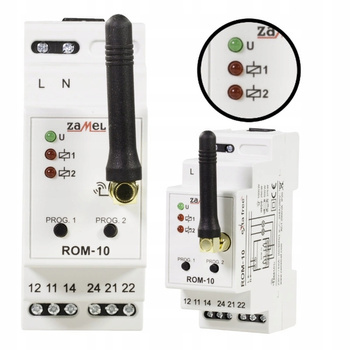 Radiowy odbiornik modułowy ROM-10 2-kanał ZAMEL
