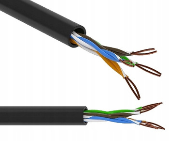 ZAMEL Kabel Sieciowy 5e Skrętka UTP Zewnętrzny 4x2