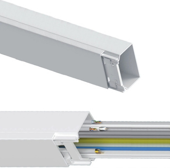 AKS Listwa Korytko Kanał Kablowy Elektroinstalacyjny 40x60mm 2m Biała