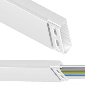 AKS Korytko Listwa Kanał Kablowy Elektroinstalacyjny 60x210xmm 2m Biały